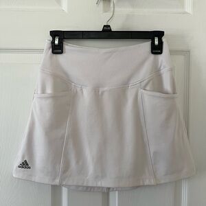 Adidas White Golf Skort